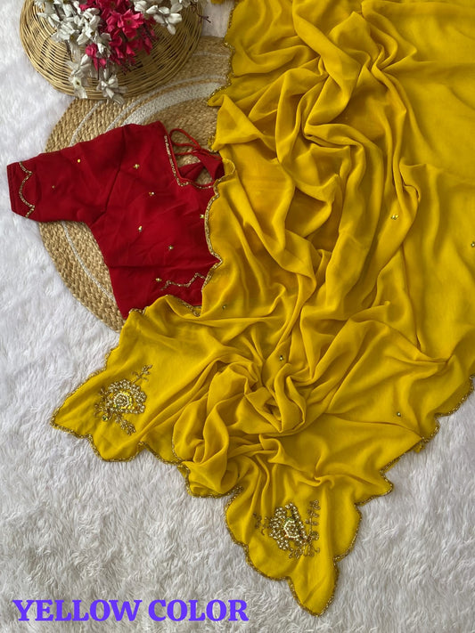 Georgette Saree